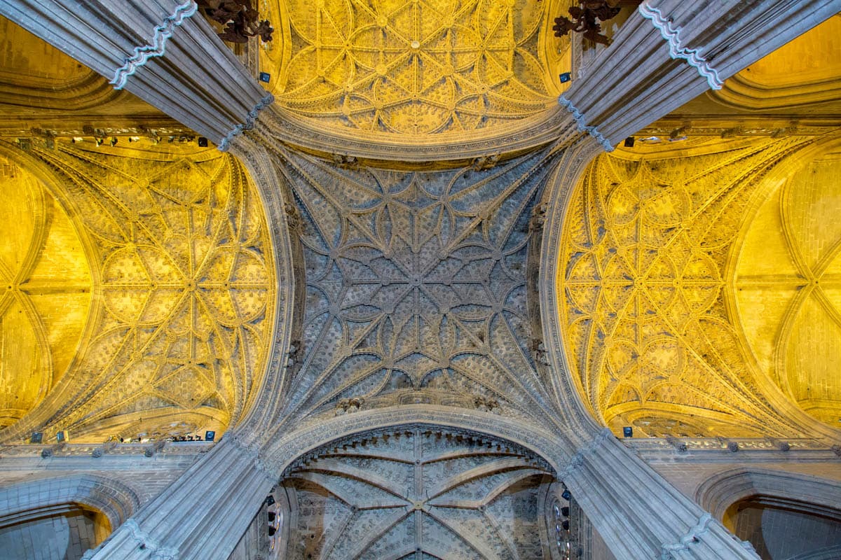 Plafond de la Cathédrale de Séville