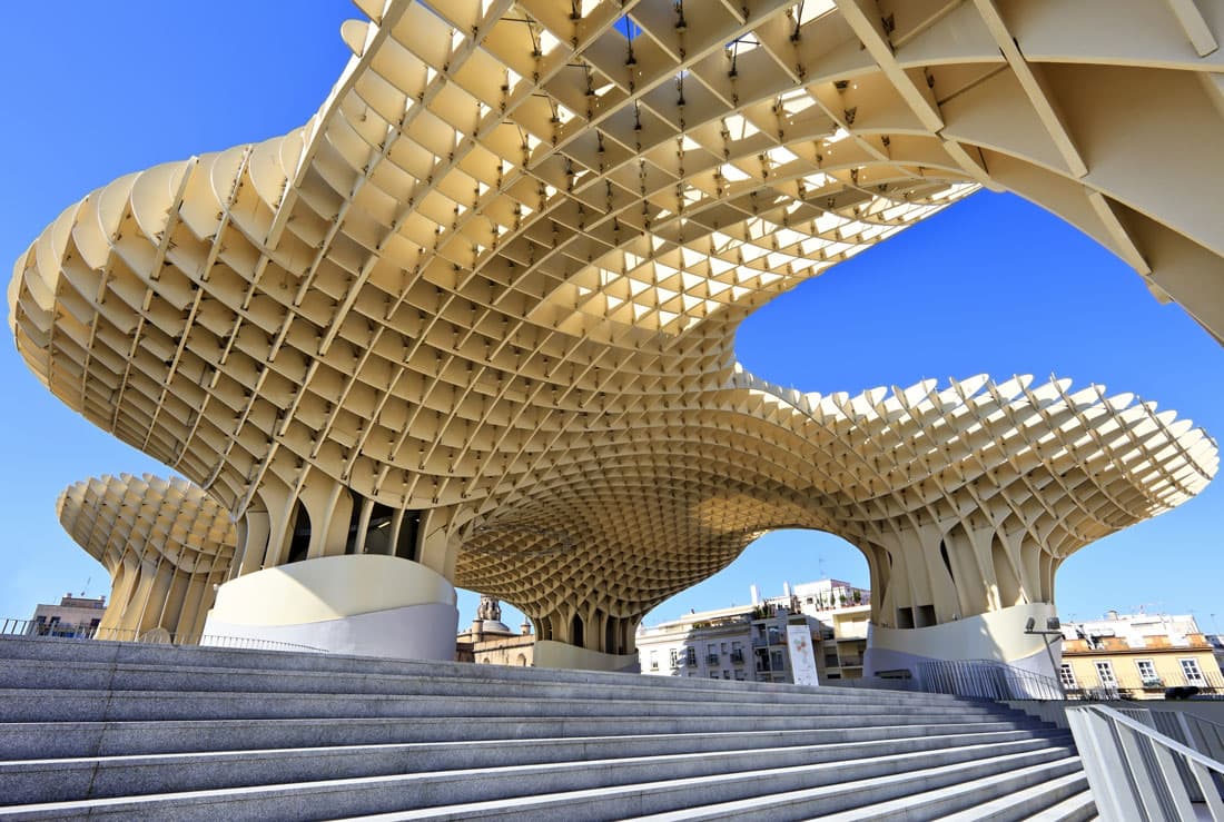 Metropol Parasol au coucher du soleil