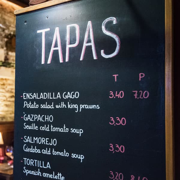 Tapas traditionnels Séville