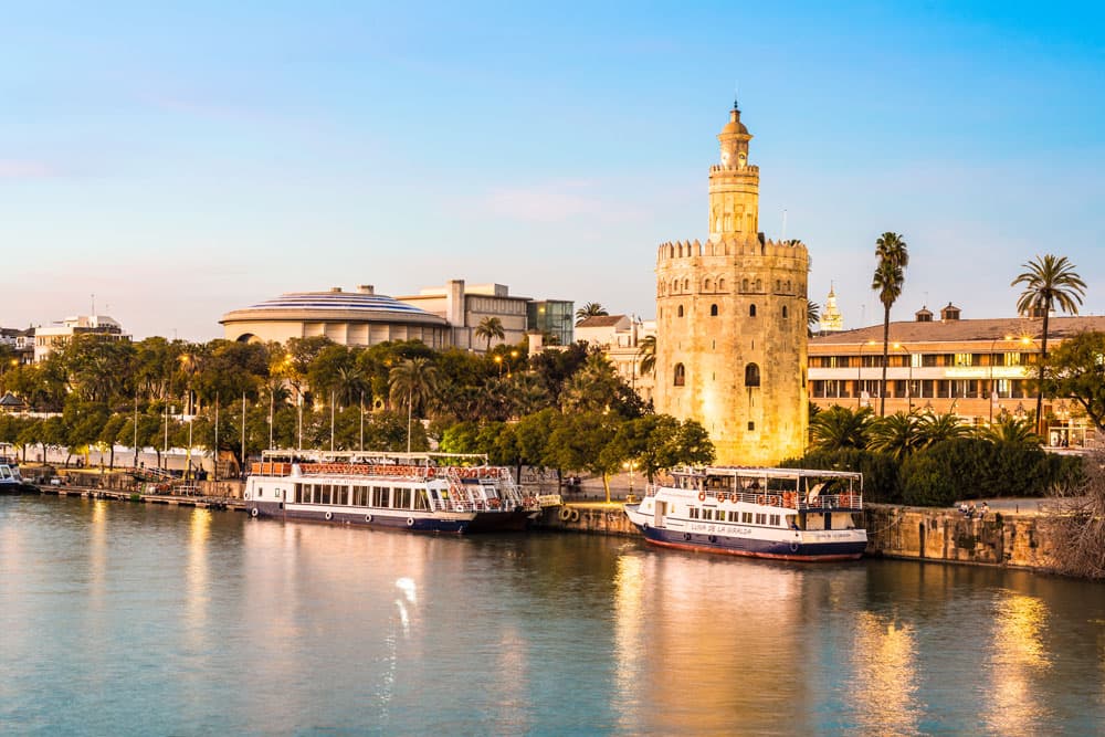 Torre del Oro - Tour de l'Or sur le Guadalquivir