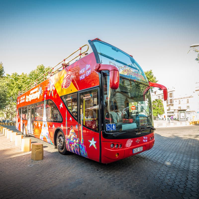 Bus touristique Séville : Hop-on Hop-off 24h ou 48h